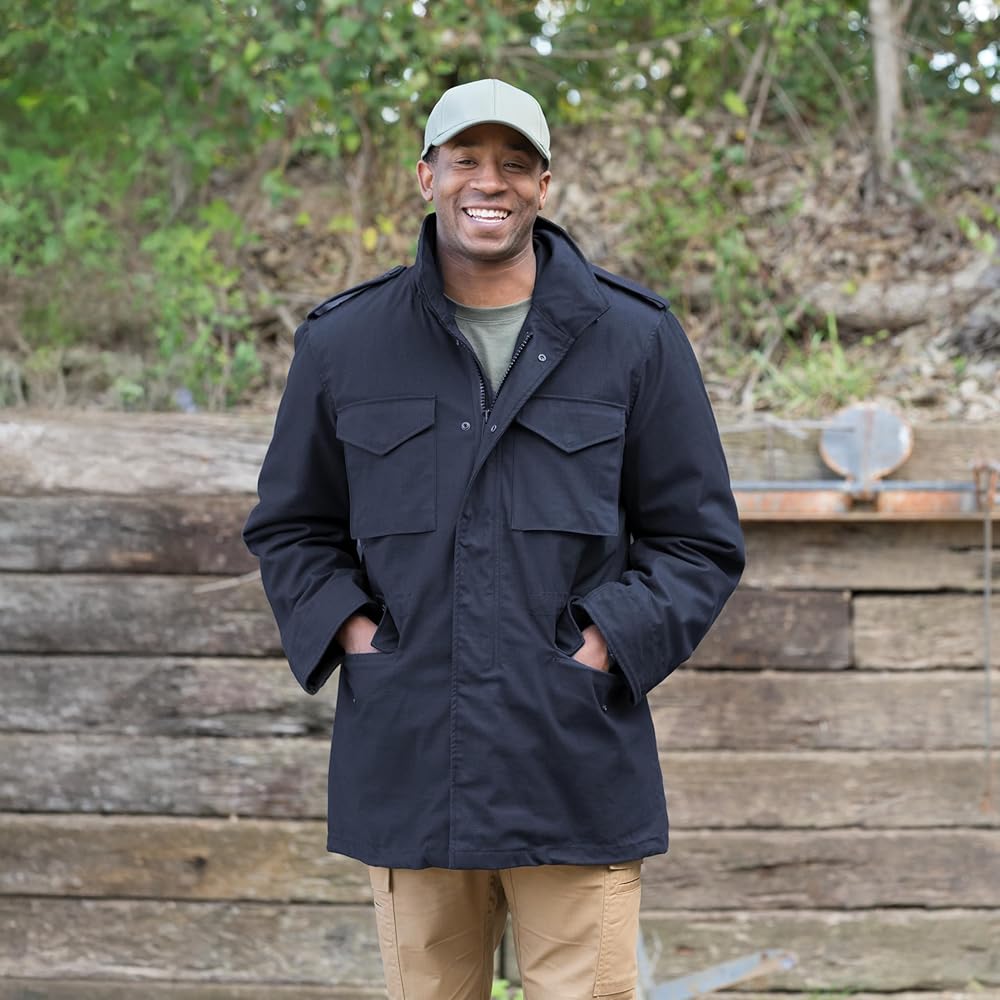 Propper Men's Tall Size M65 Field Jacket, LAPD Navy at
